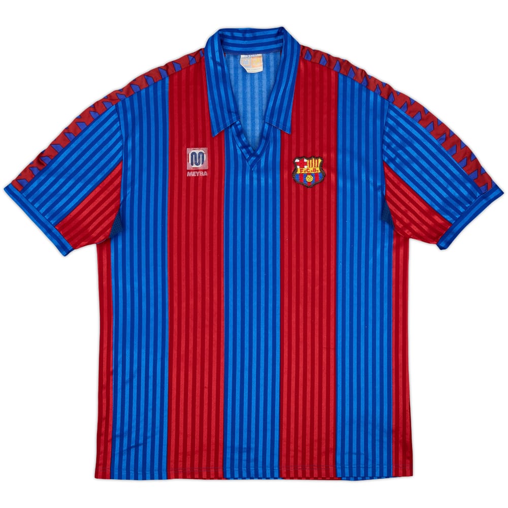 1989-92 Barcelona Home Shirt - 6/10 - (XXL)
