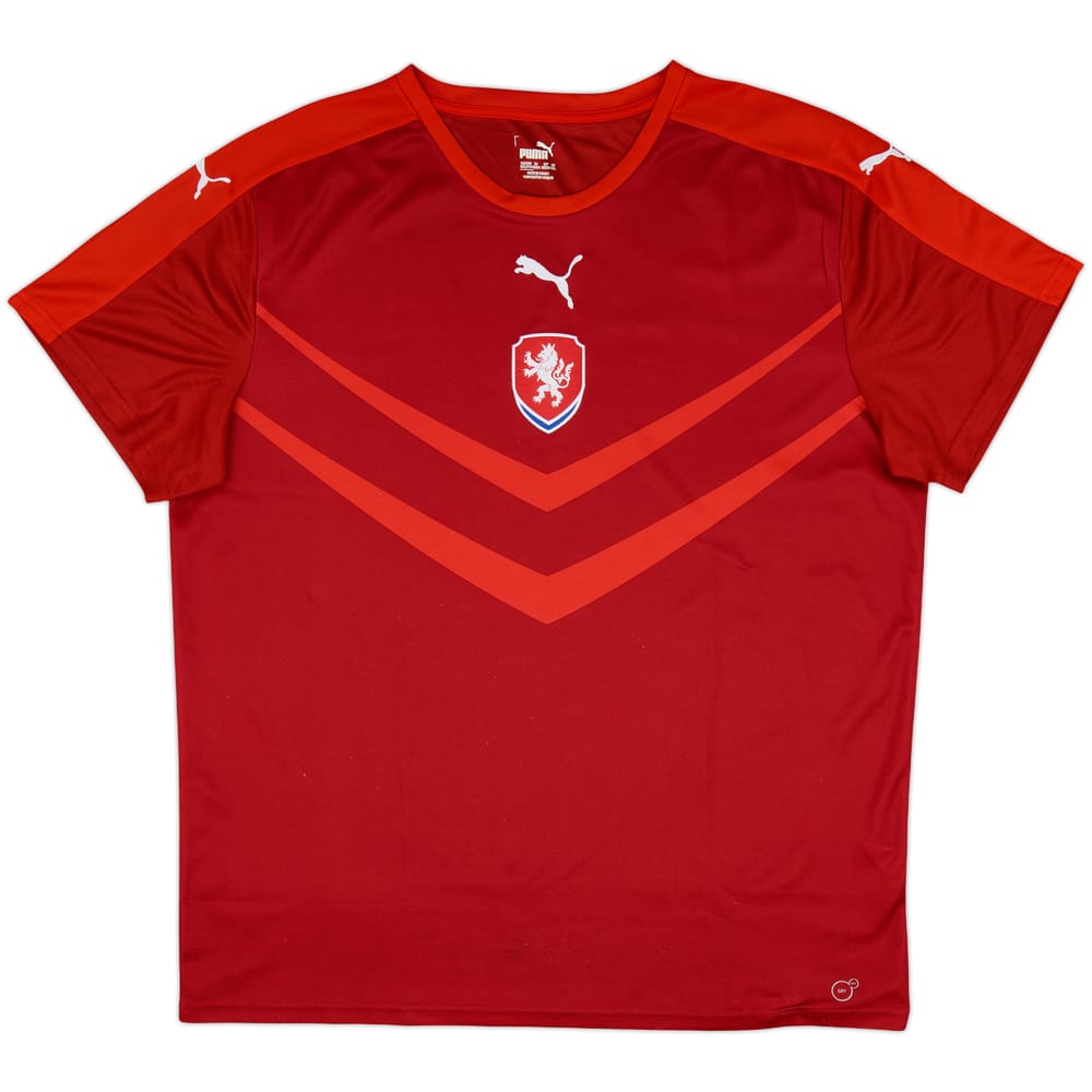 2016-18 Czech Republic Home/Training Shirt - 7/10 - (XXL)