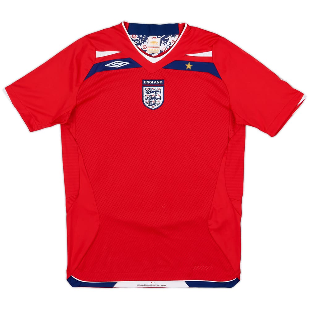 2008-10 England Away Shirt - 10/10 - (XL.Boys)