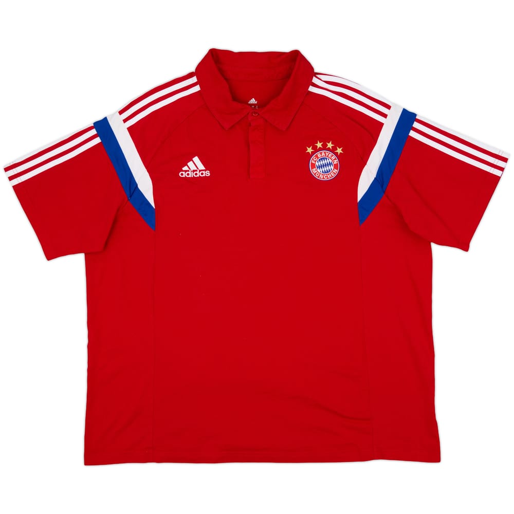 2013-14 Bayern Munich adidas Polo Shirt - 8/10 - (XXL)