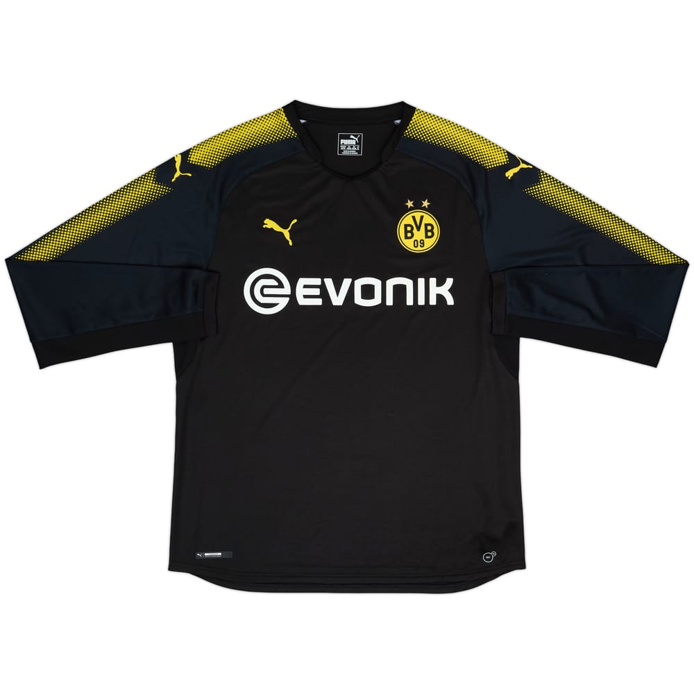 2017-18 Borussia Dortmund Away L/S Shirt - 8/10 - (XL)