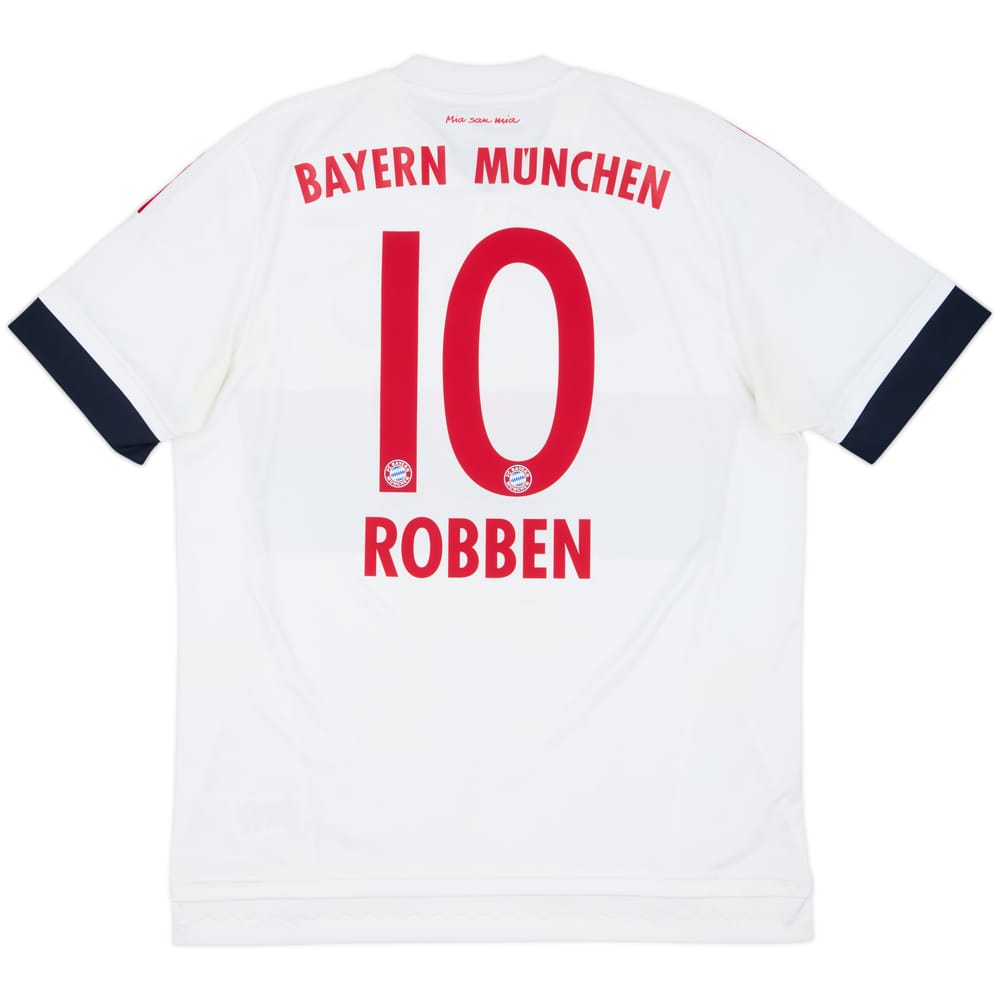 2015-16 Bayern Munich Away Shirt Robben #10 - 6/10 - (L)