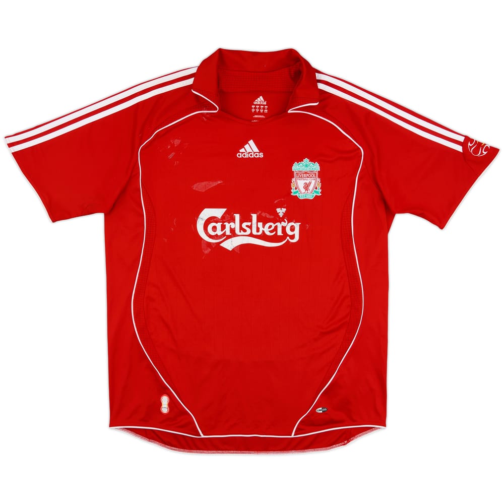 2006-08 Liverpool Home Shirt - 4/10 - (XL)