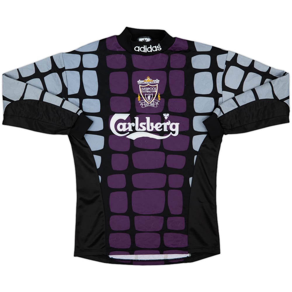 1994-95 Liverpool GK Shirt - 8/10 - (S)