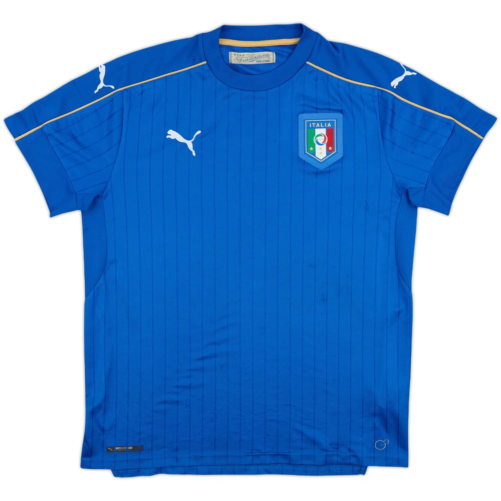 2016-17 Italy Home Shirt - 6/10 - (M)