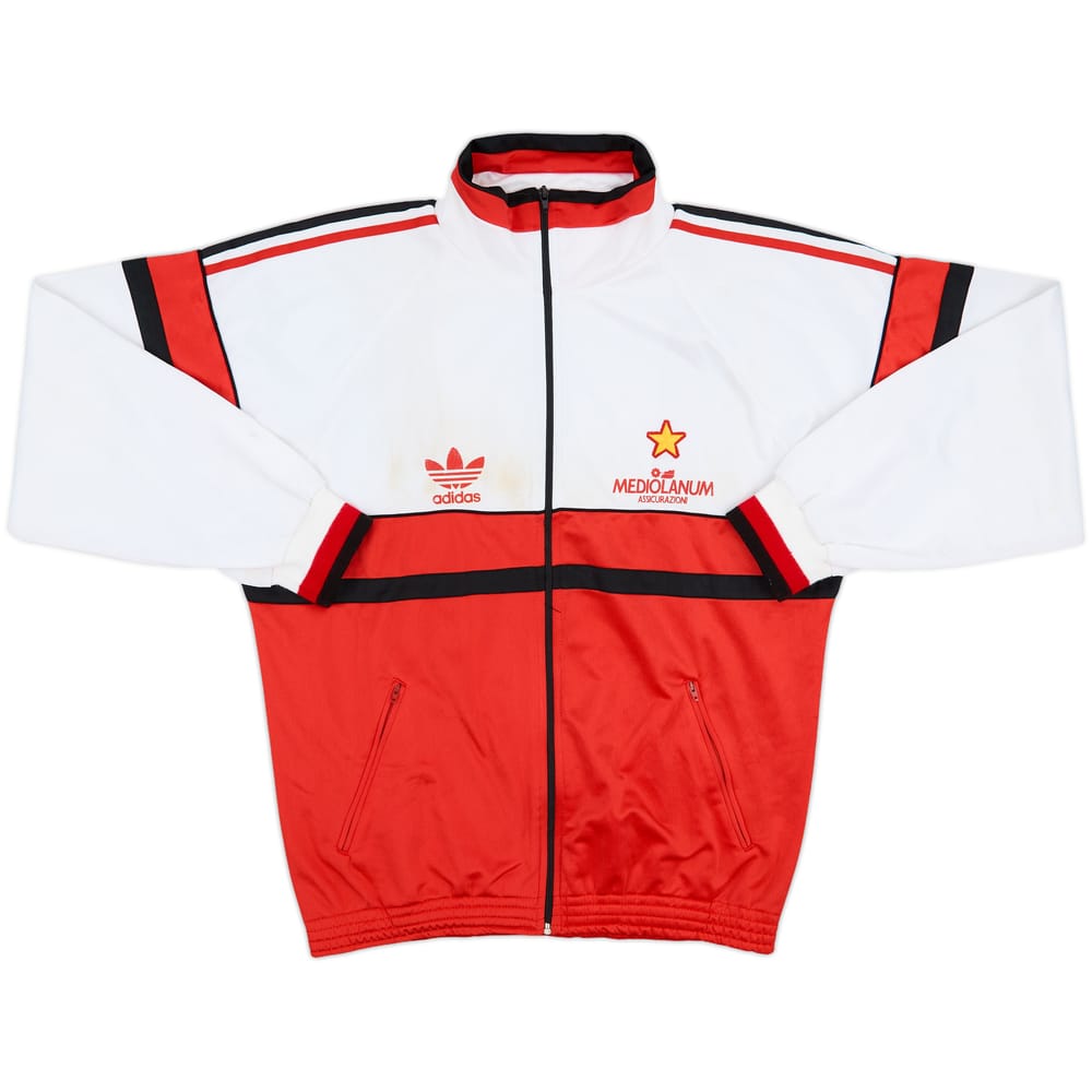 1990-92 AC Milan adidas Track Jacket - 6/10 - (L)