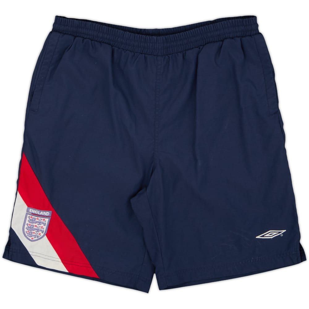 2002-04 England Umbro Training Shorts - 6/10 - (L)