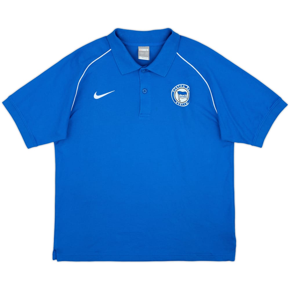 2008-09 Hertha Berlin Nike Polo Shirt - 8/10 - (L)