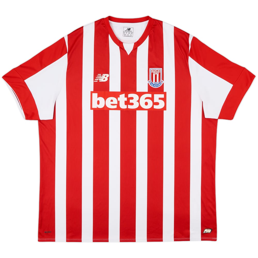 2015-16 Stoke City Home Shirt - 8/10 - (3XL)