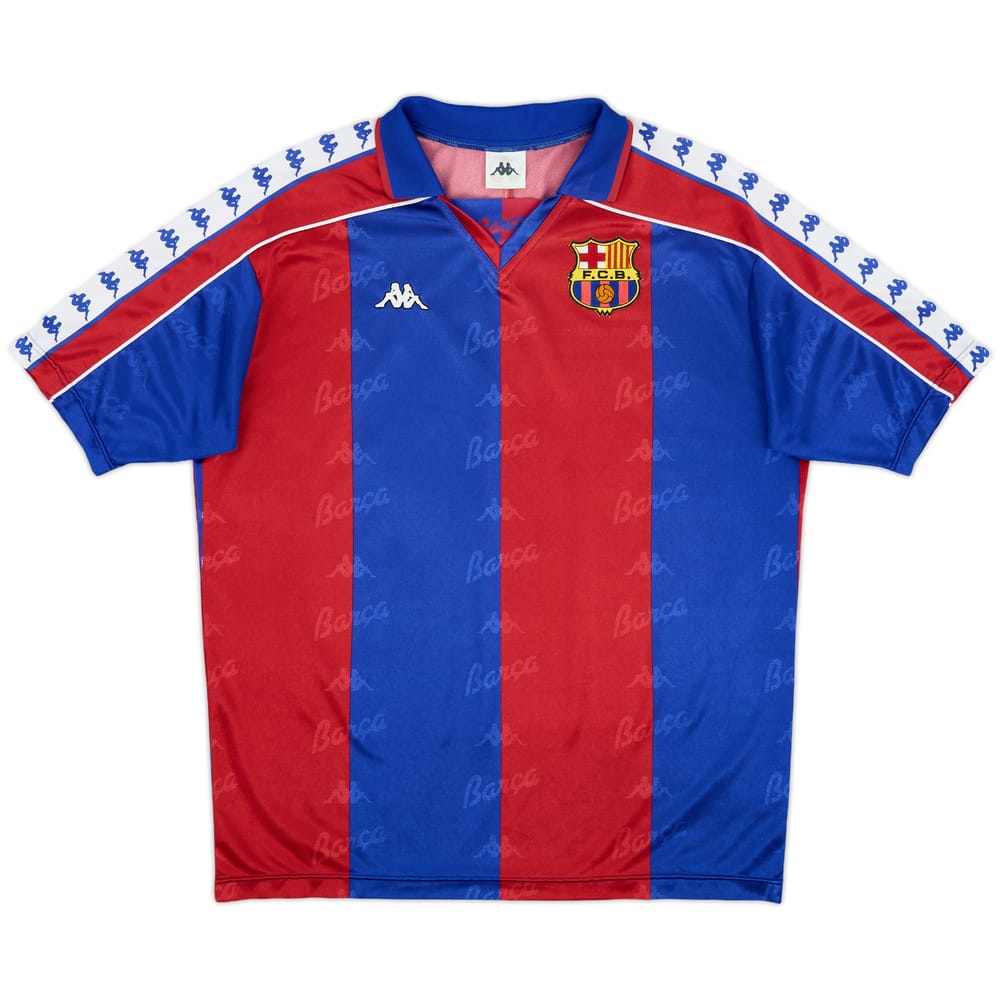 1992-95 Barcelona Home Shirt - 8/10 - (L)