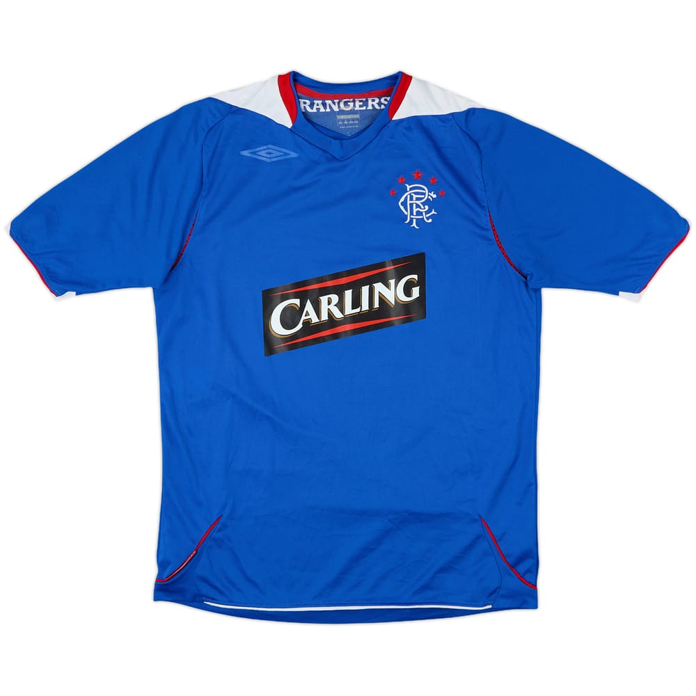 2006-07 Rangers Home Shirt - 4/10 - (S)