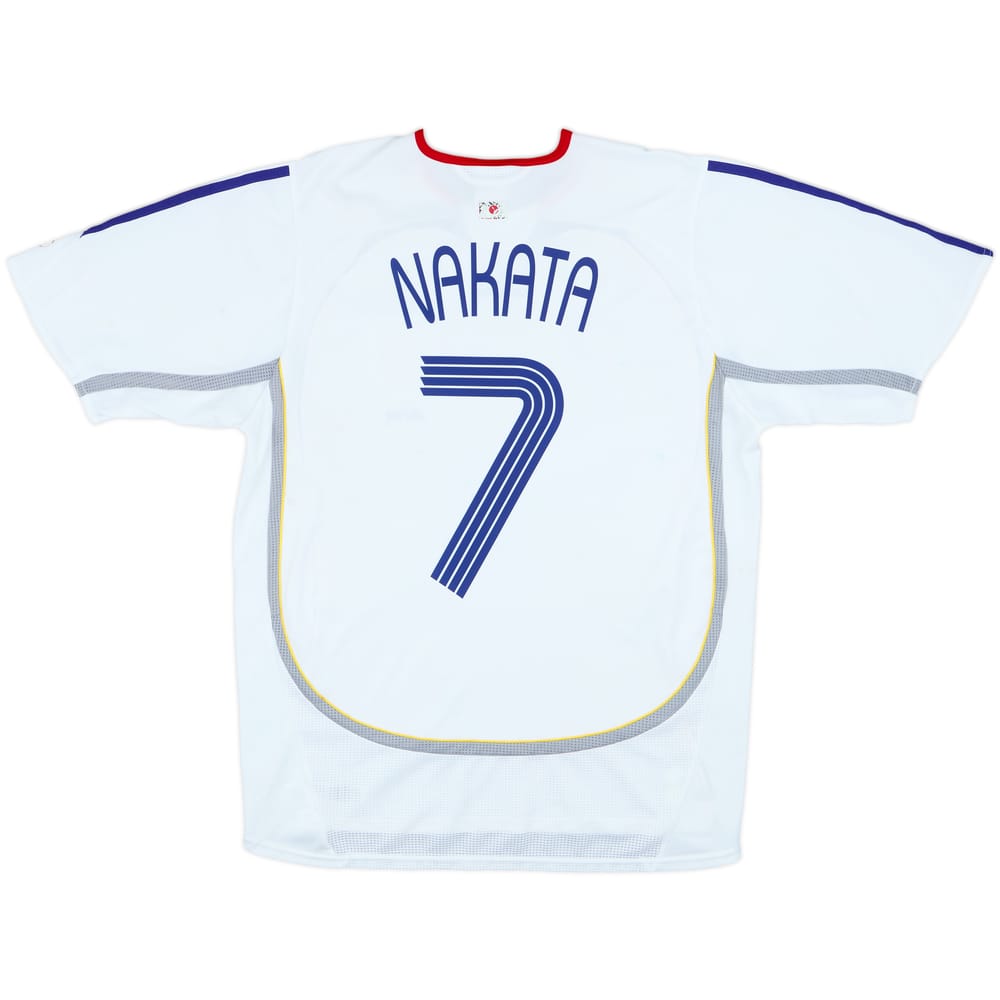 2006-08 Japan Away Shirt Nakata #7 - 7/10 - (S)