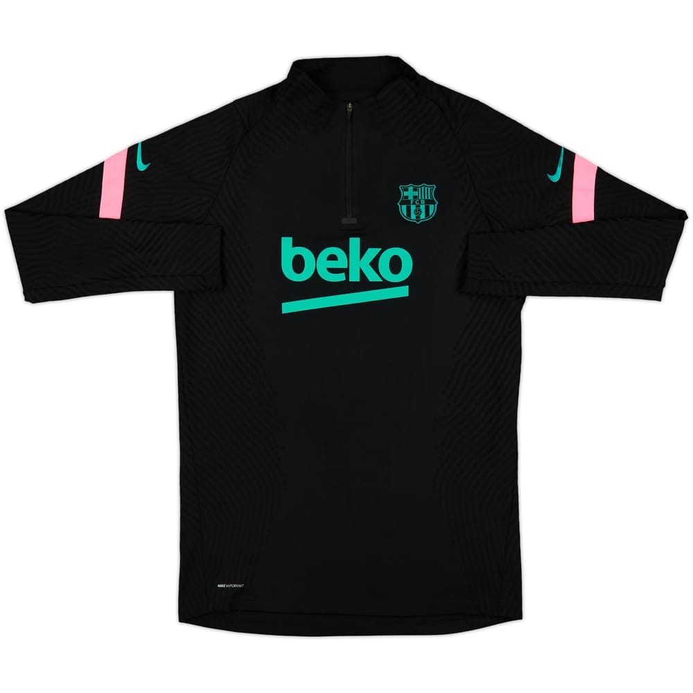 2020-21 Barcelona Nike Vaporknit 1/4 Zip Drill Top - 10/10 - (L)