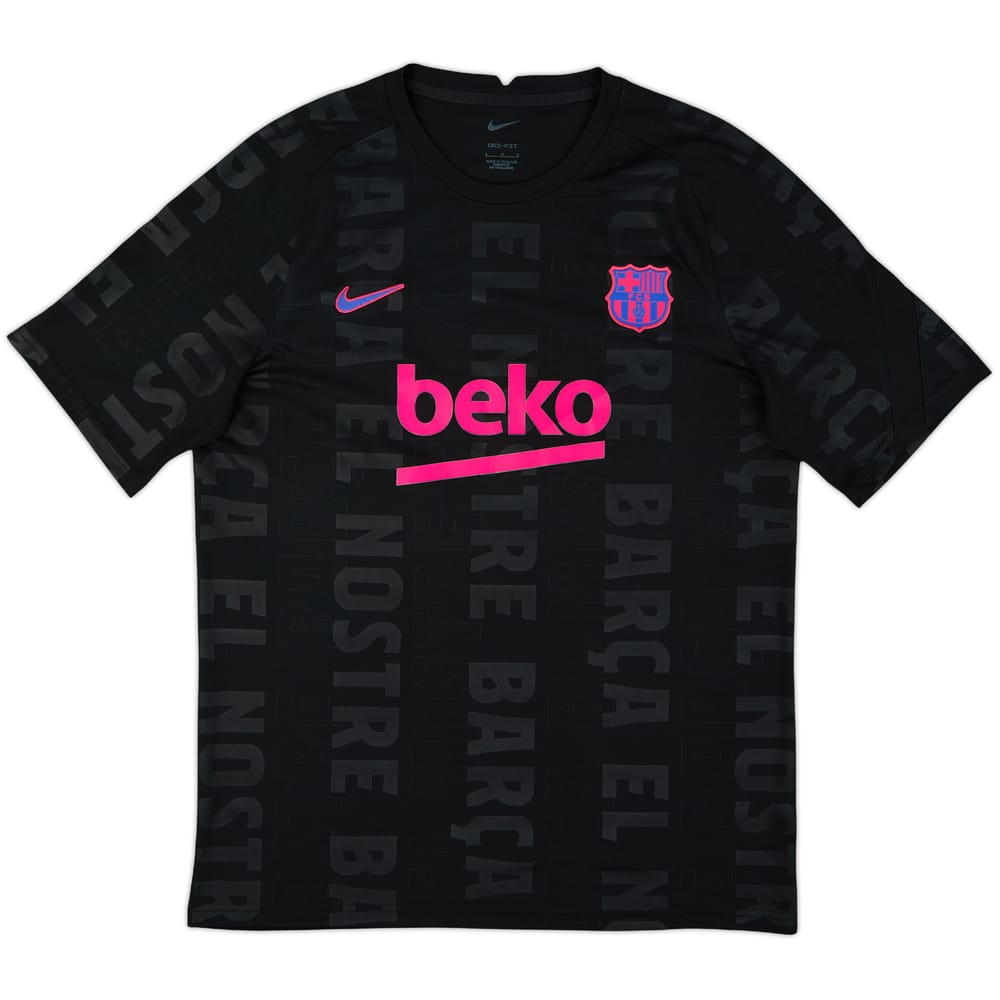 2021-22 Barcelona Nike Training Shirt - 8/10 - (L)