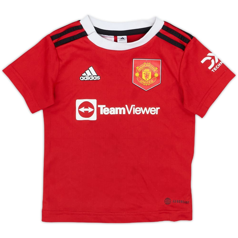 2022-23 Manchester United Home Shirt - 8/10 - (9-12 Months)