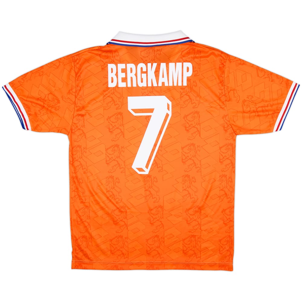 1992-94 Netherlands Home Shirt Bergkamp #7 - 10/10 - (L)