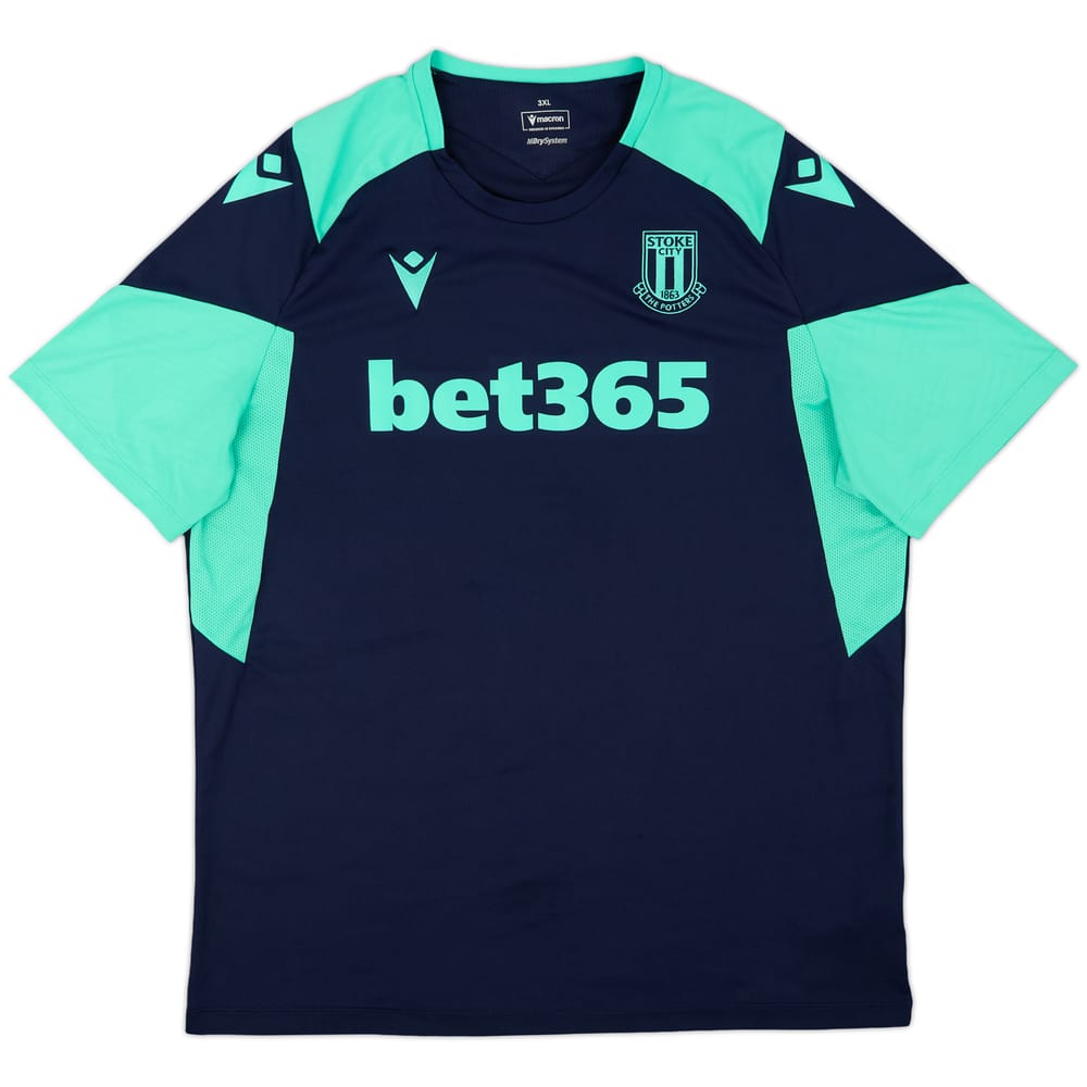 2019-20 Stoke City Macron Training Shirt - 8/10 - (3XL)