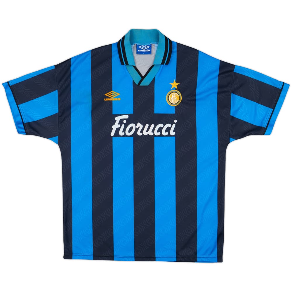 1994-95 Inter Milan Home Shirt #10 - 6/10 - (L)
