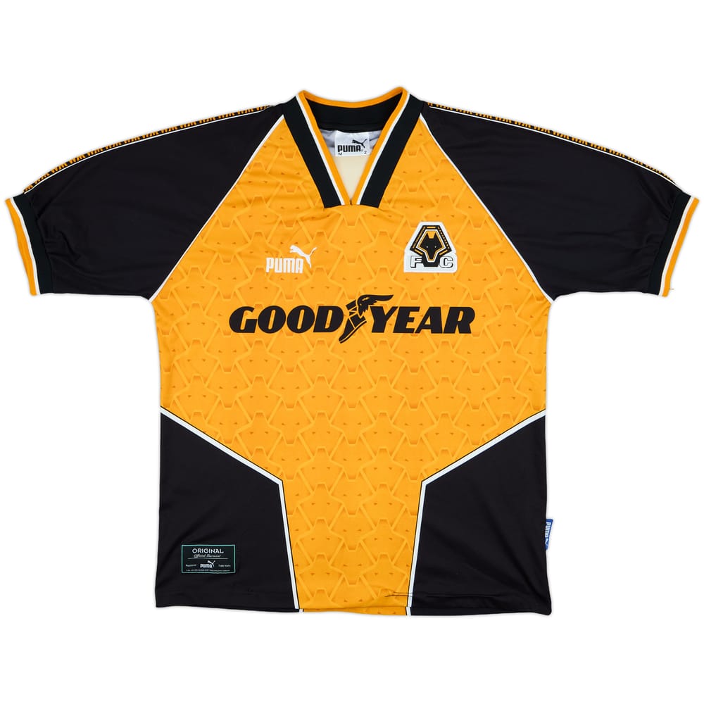 1996-98 Wolves Home Shirt - 8/10 - (M)
