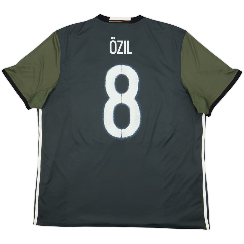 2015-17 Germany Away Shirt Ozil #8 - 9/10 - (XXL)