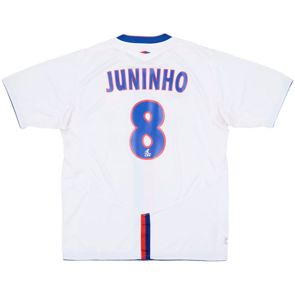 2004-05 Lyon Home Shirt Juninho #8 - 8/10 - (XL)