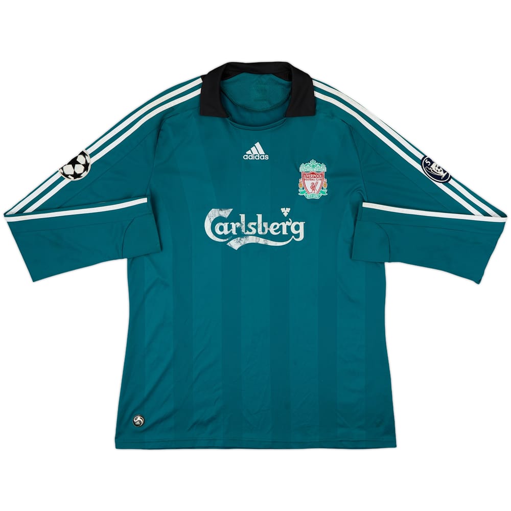 2008-09 Liverpool Third L/S Shirt - 5/10 - (XL)