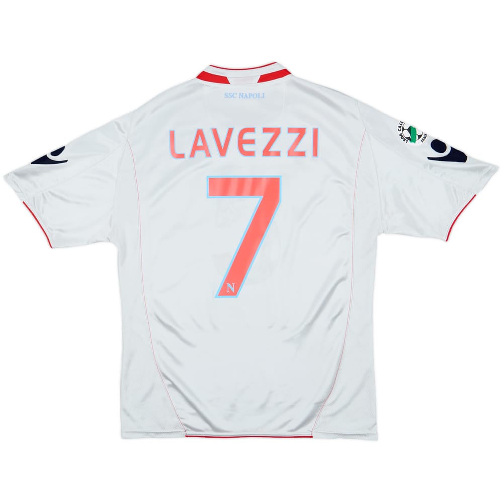 2009-10 Napoli Away Shirt Lavezzi #7 - 5/10 - (M)