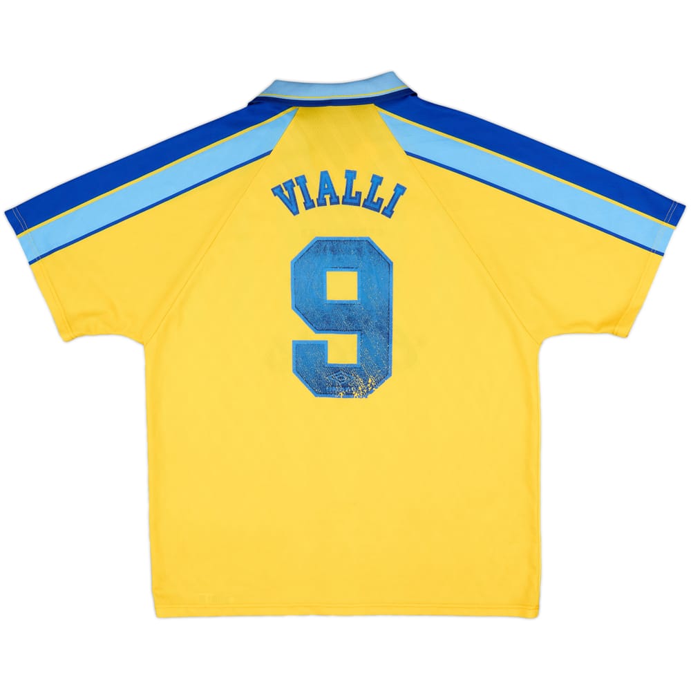 1996-97 Chelsea Away Shirt Vialli #9 - 6/10 - (XL)