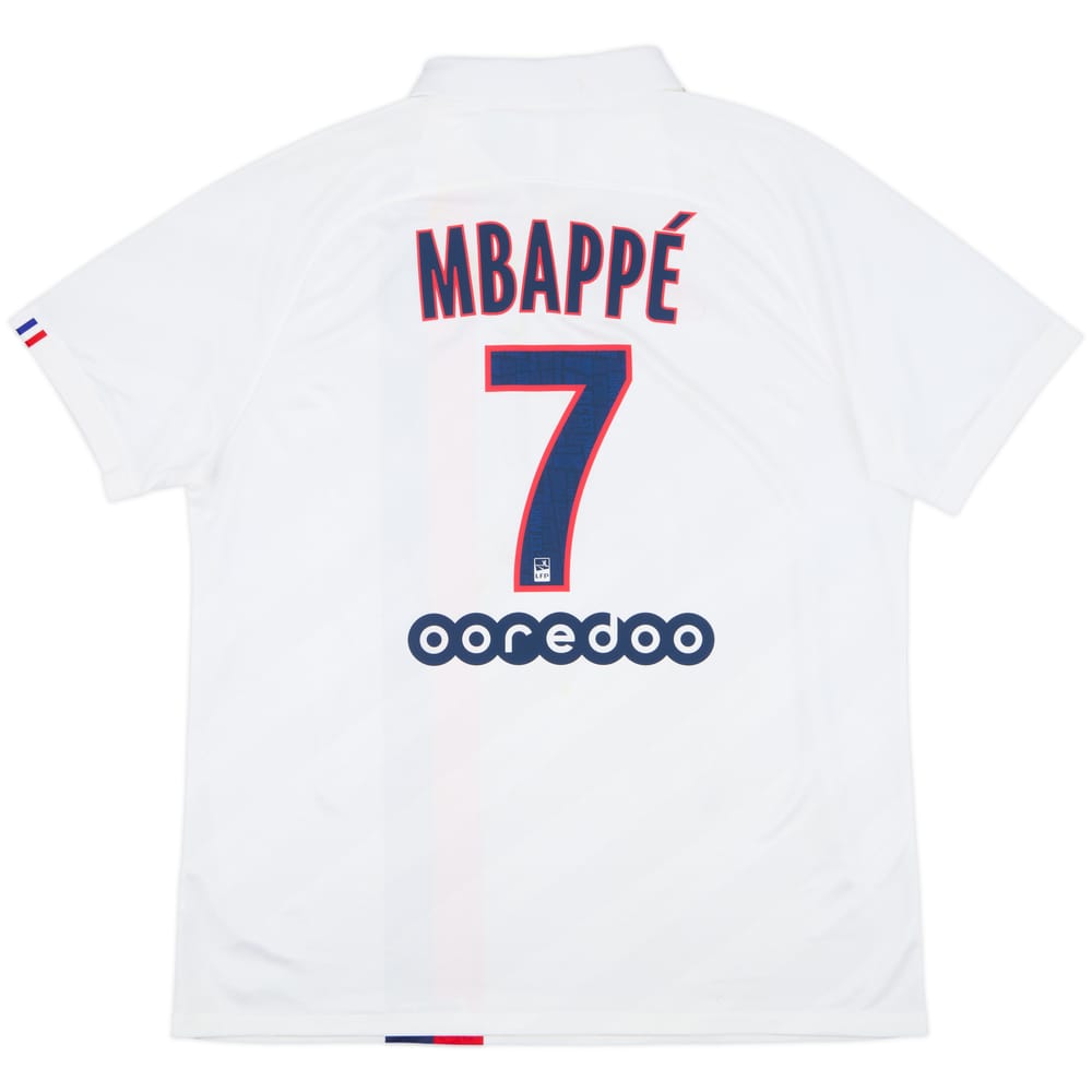 2019-20 Paris Saint-Germain Third Shirt Mbappe #7 - 7/10 - (XL)