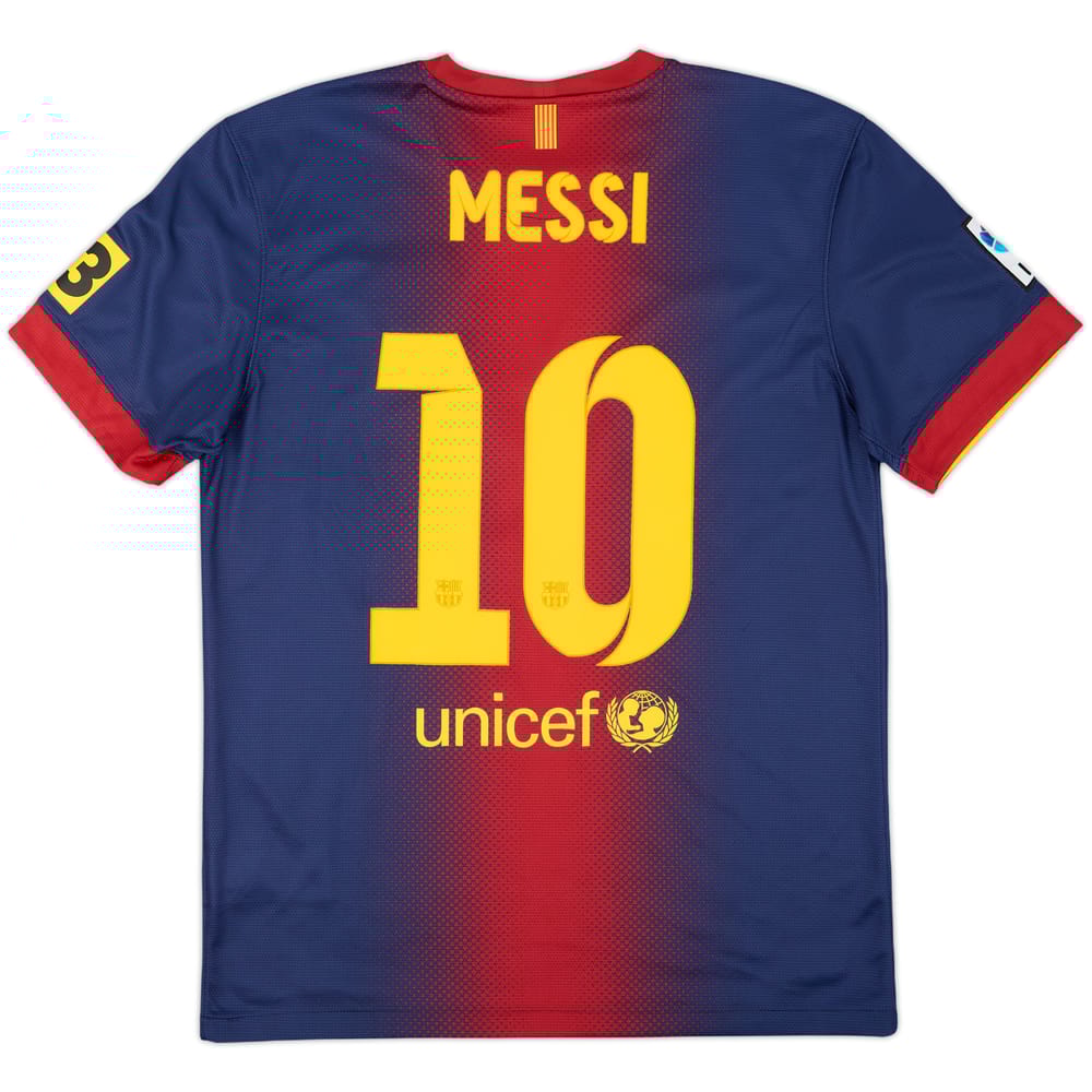 2012-13 Barcelona Home Shirt Messi #10 - 8/10 - (M)
