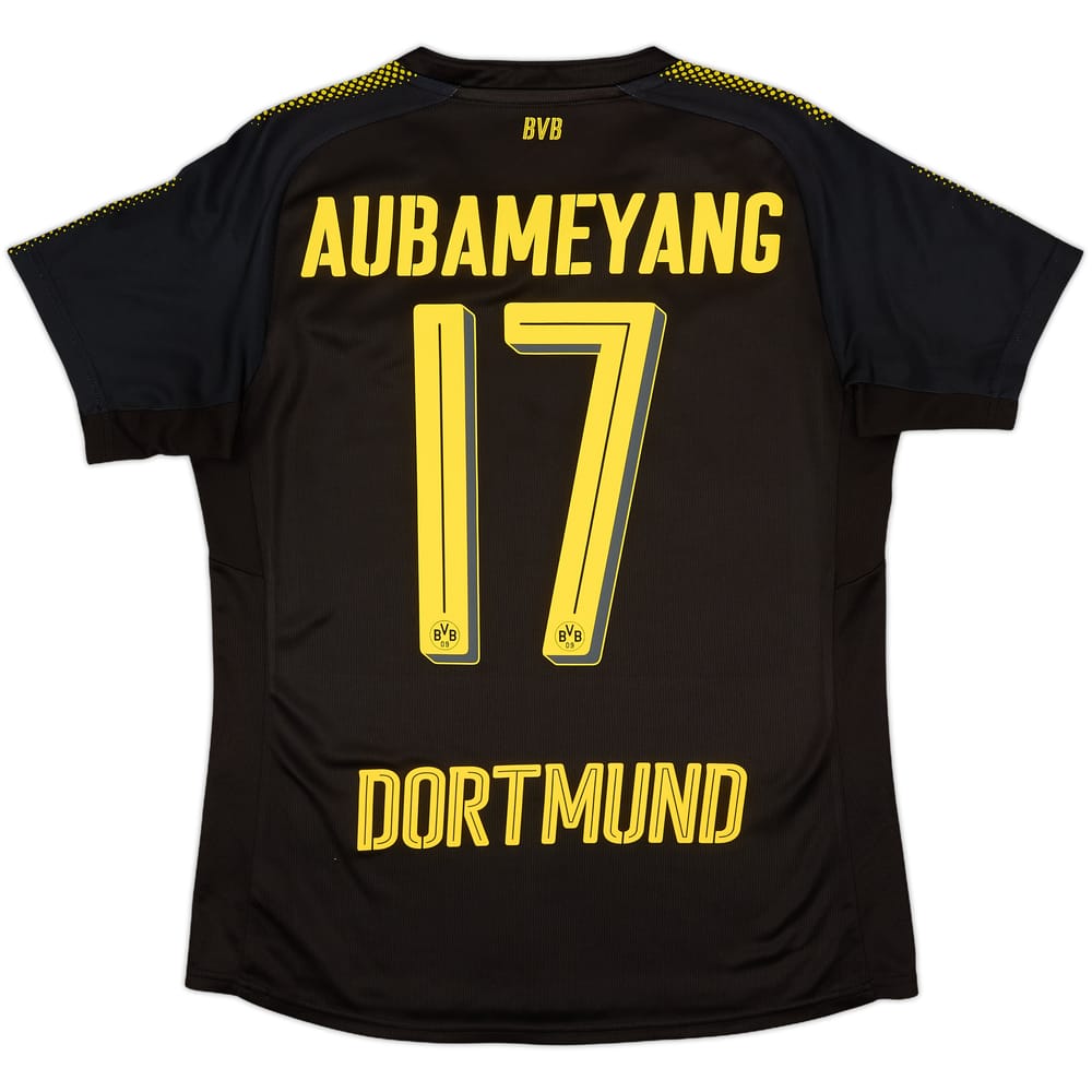 2017-18 Borussia Dortmund Away Shirt Aubameyang #17 - 8/10 - (Women's M)