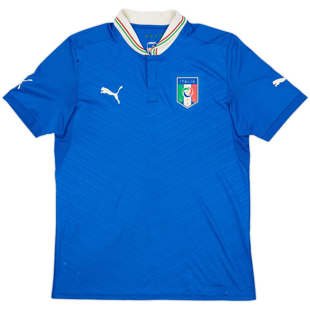 2012-13 Italy Home Shirt - 4/10 - (M)