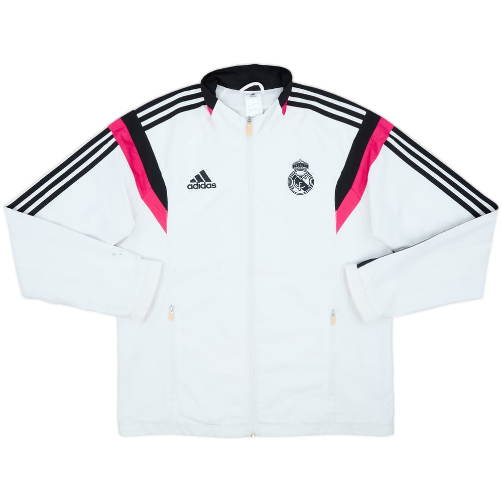 2014-15 Real Madrid adidas Track Jacket - 5/10 - (M)