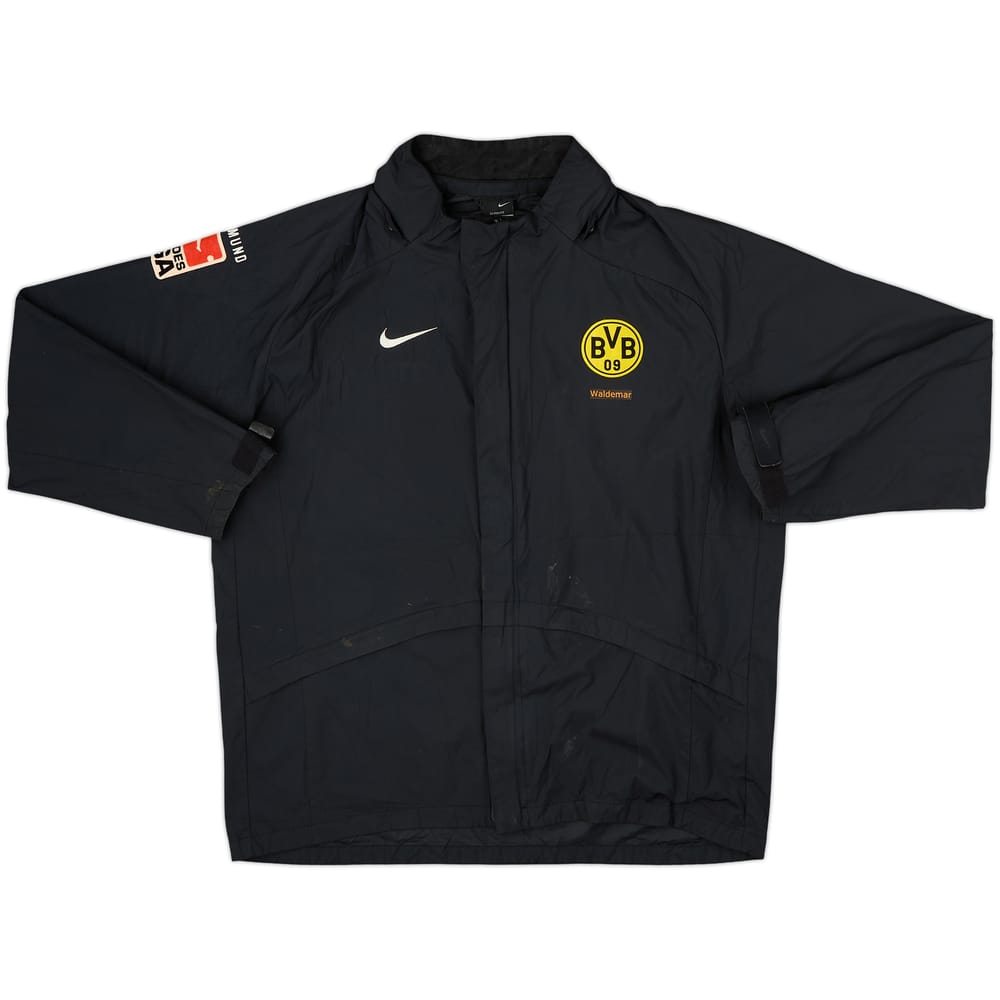 2006-07 Borussia Dortmund Nike Hooded Rain Jacket - 7/10 - (M)