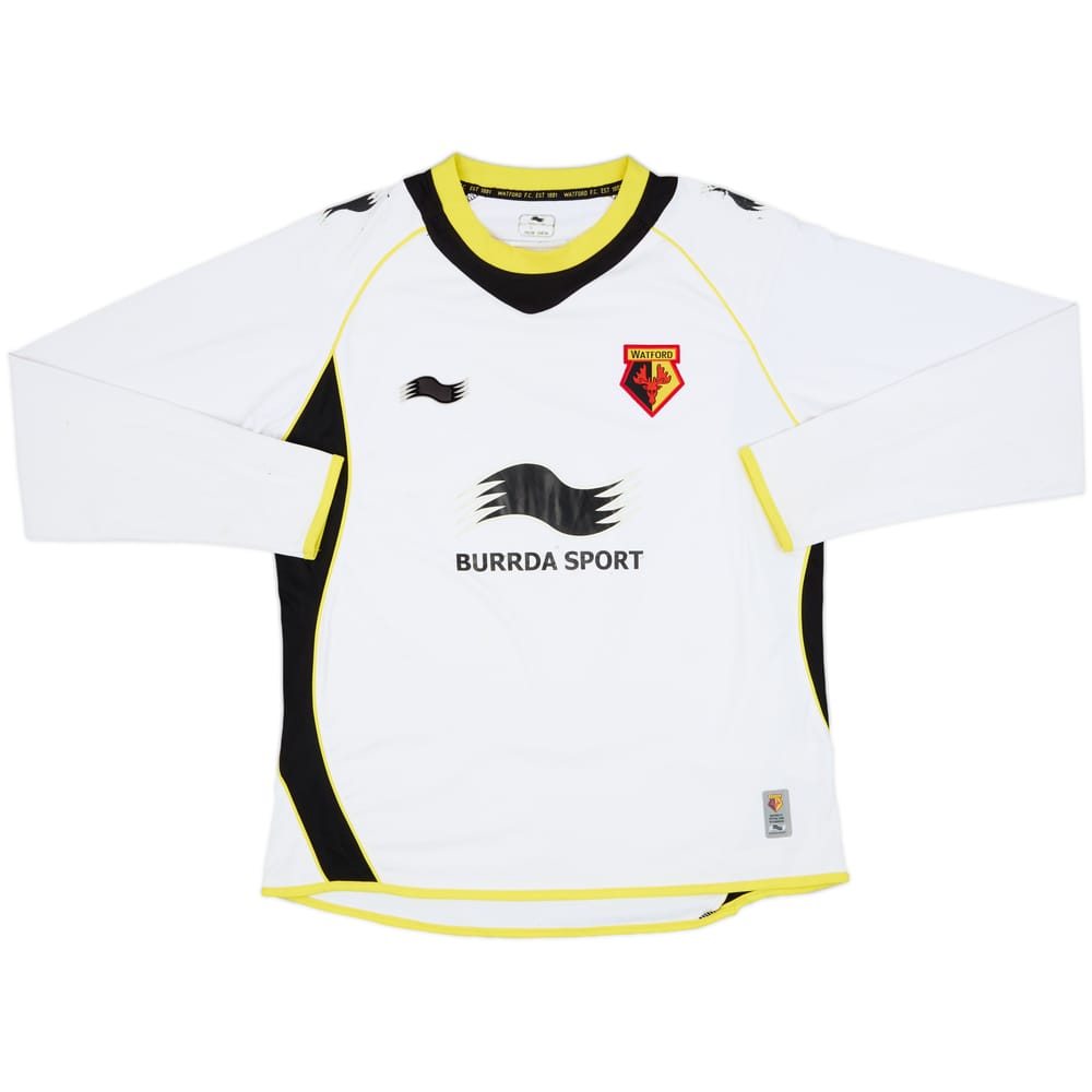 2011-12 Watford Away L/S Shirt - 4/10 - (M)