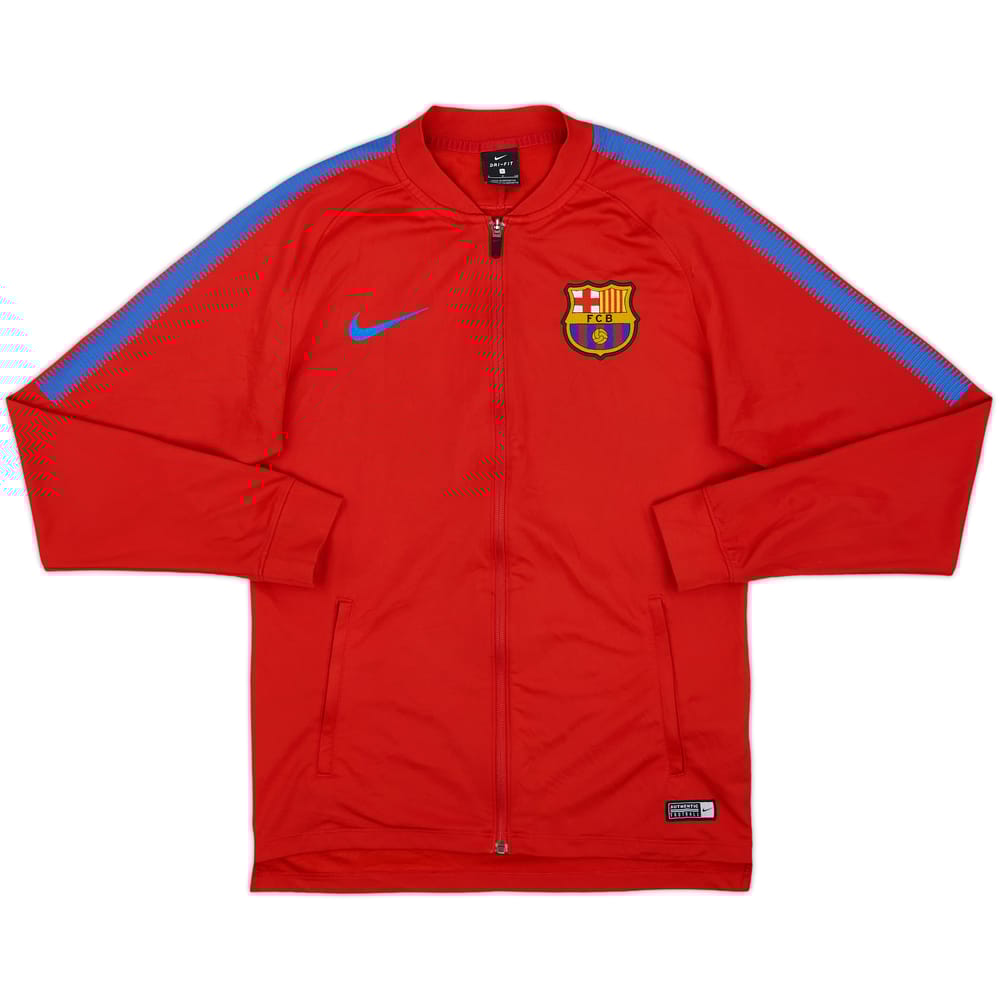 2017-18 Barcelona Nike Track Jacket - 8/10 - (S)