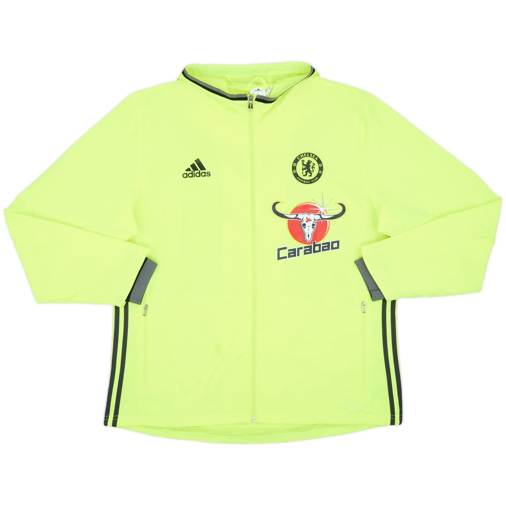 2016-17 Chelsea adidas Hooded Rain Jacket - 6/10 - (XL)