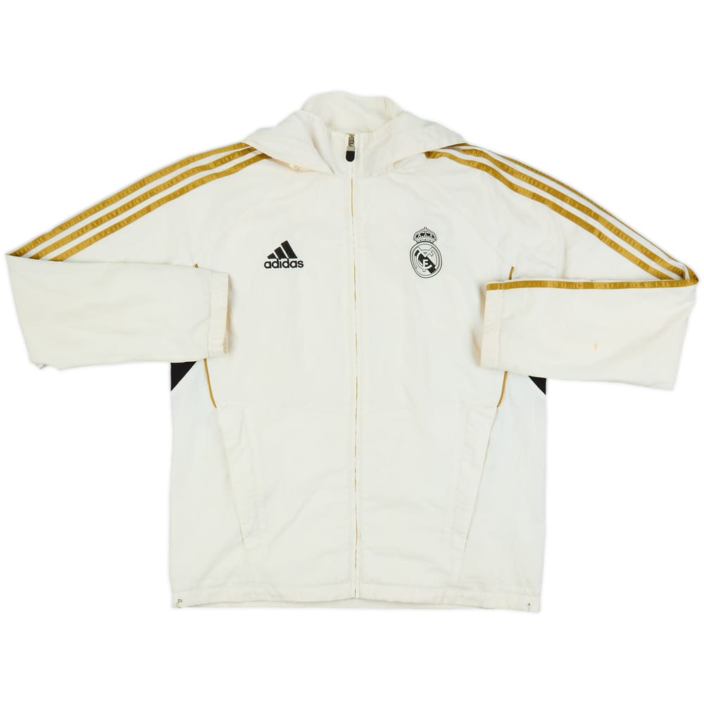 2010-11 Real Madrid adidas Hooded Track Jacket - 6/10 - (M)