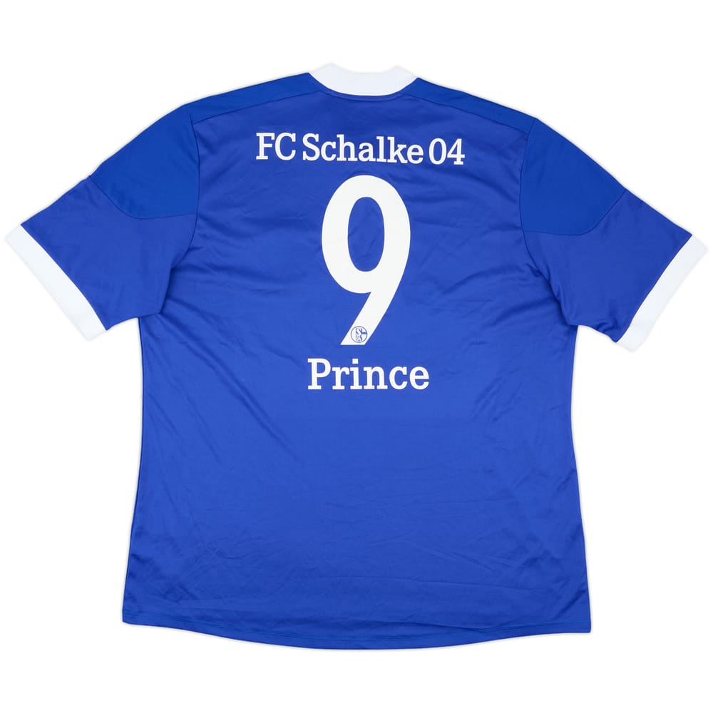 2012-14 Schalke Home Shirt Prince #9 - 4/10 - (XXL)