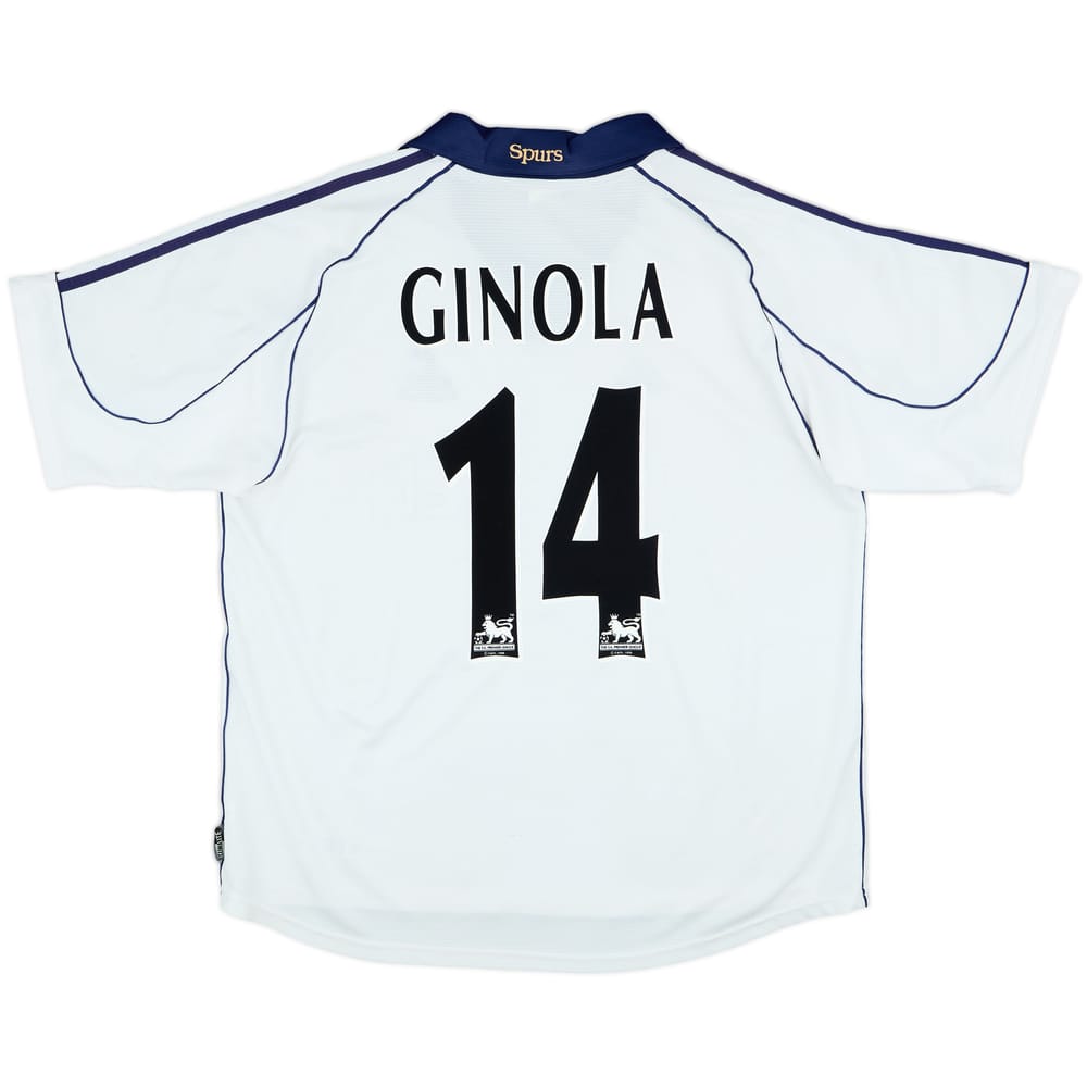 1999-01 Tottenham Home Shirt Ginola #14 - 7/10 - (L)