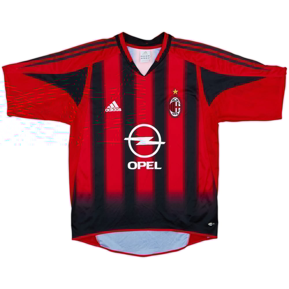 2004-05 AC Milan Home Shirt - 9/10 - (S)