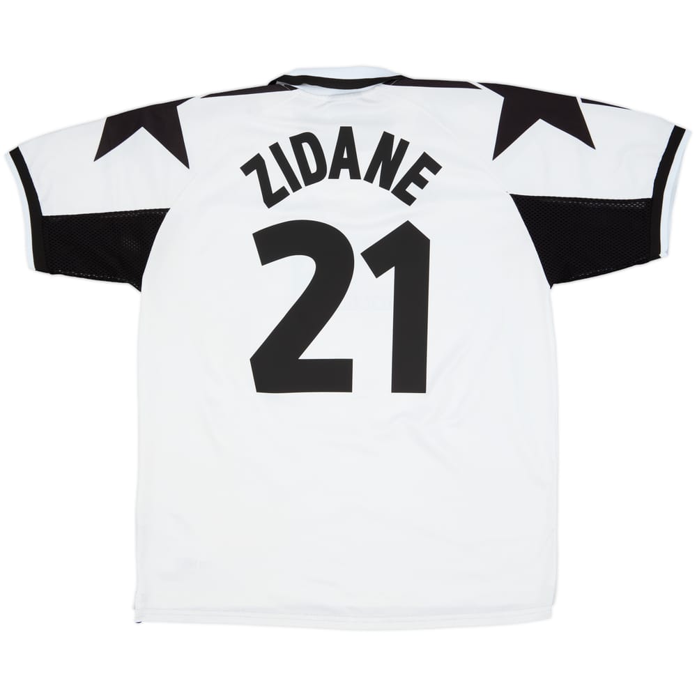 1999-00 Juventus Away Shirt Zidane #21 - 9/10 - (XL)