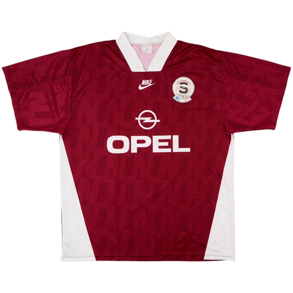 1995-96 Sparta Prague Home Shirt - 5/10 - (XL)