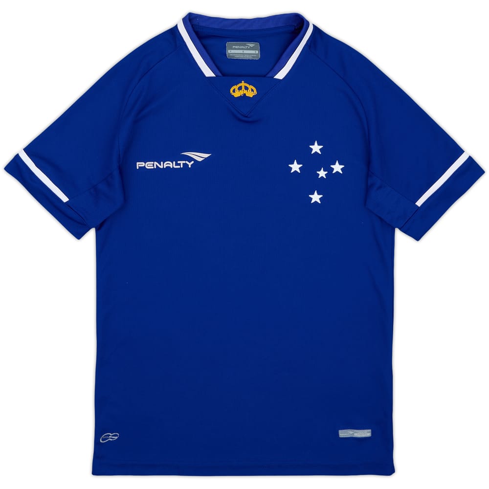 2015 Cruzeiro Home Shirt - 8/10 - (S)