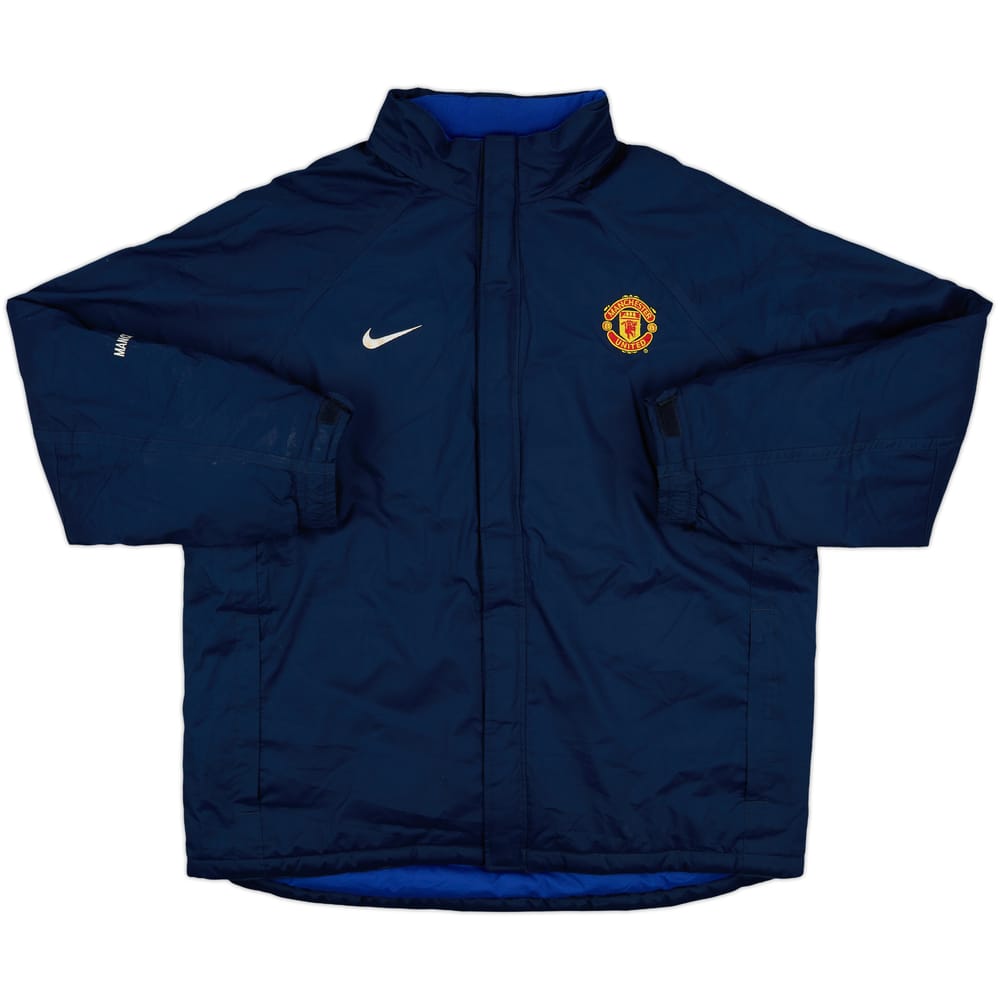 2005-06 Manchester United Nike Padded Bench Coat - 8/10 - (XL)