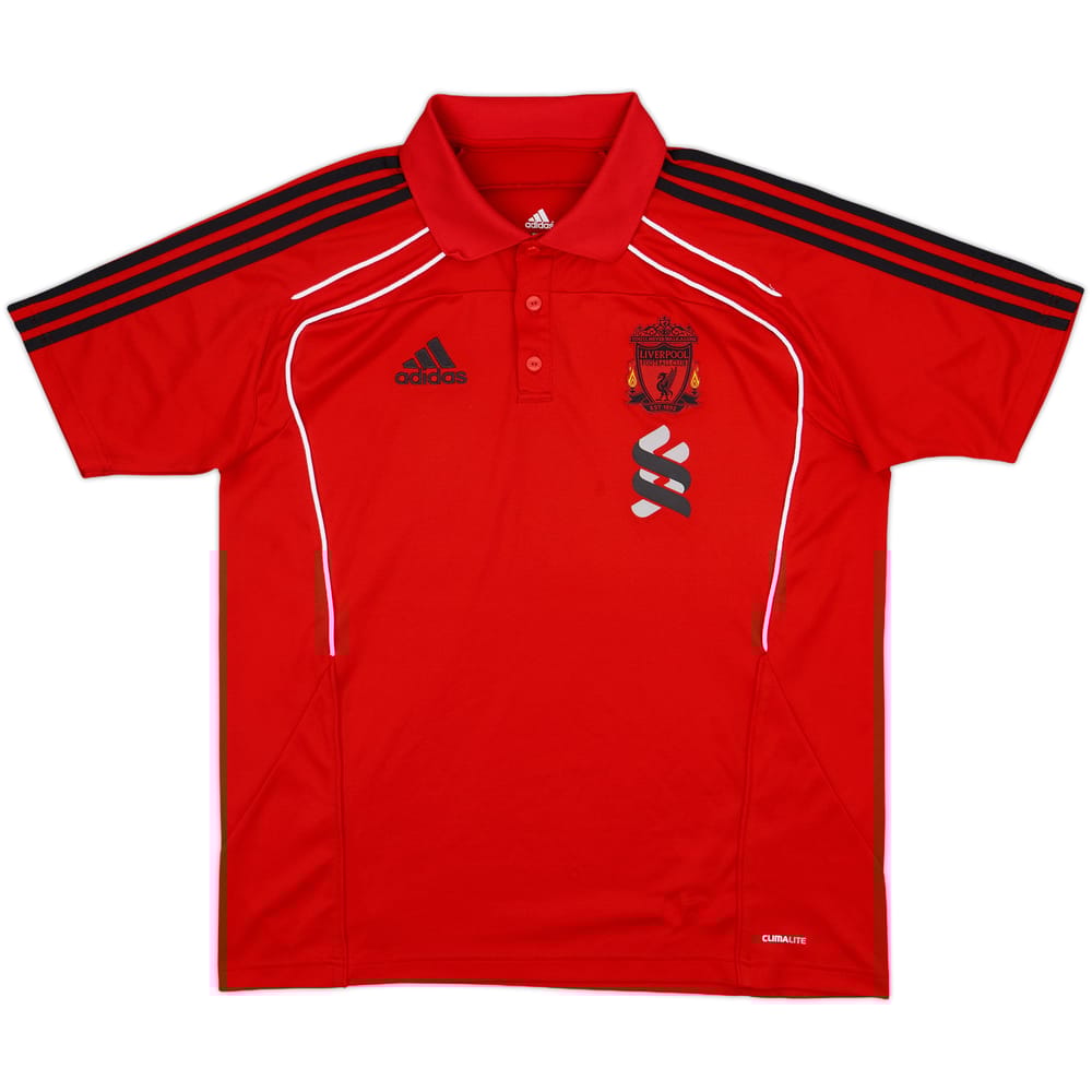 2010-11 Liverpool adidas Polo Shirt - 10/10 - (L)