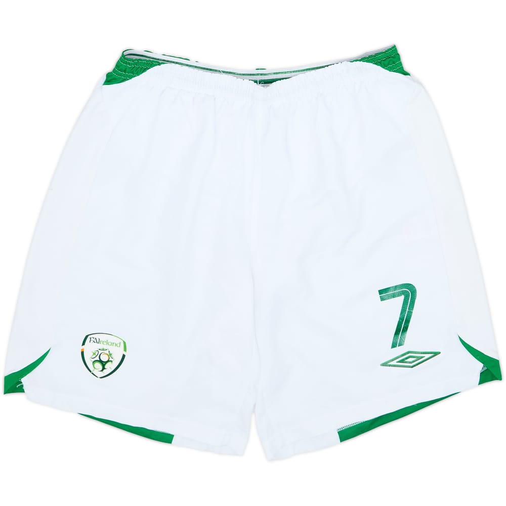 2006-08 Ireland Home Shorts #7 - 7/10 - (L)