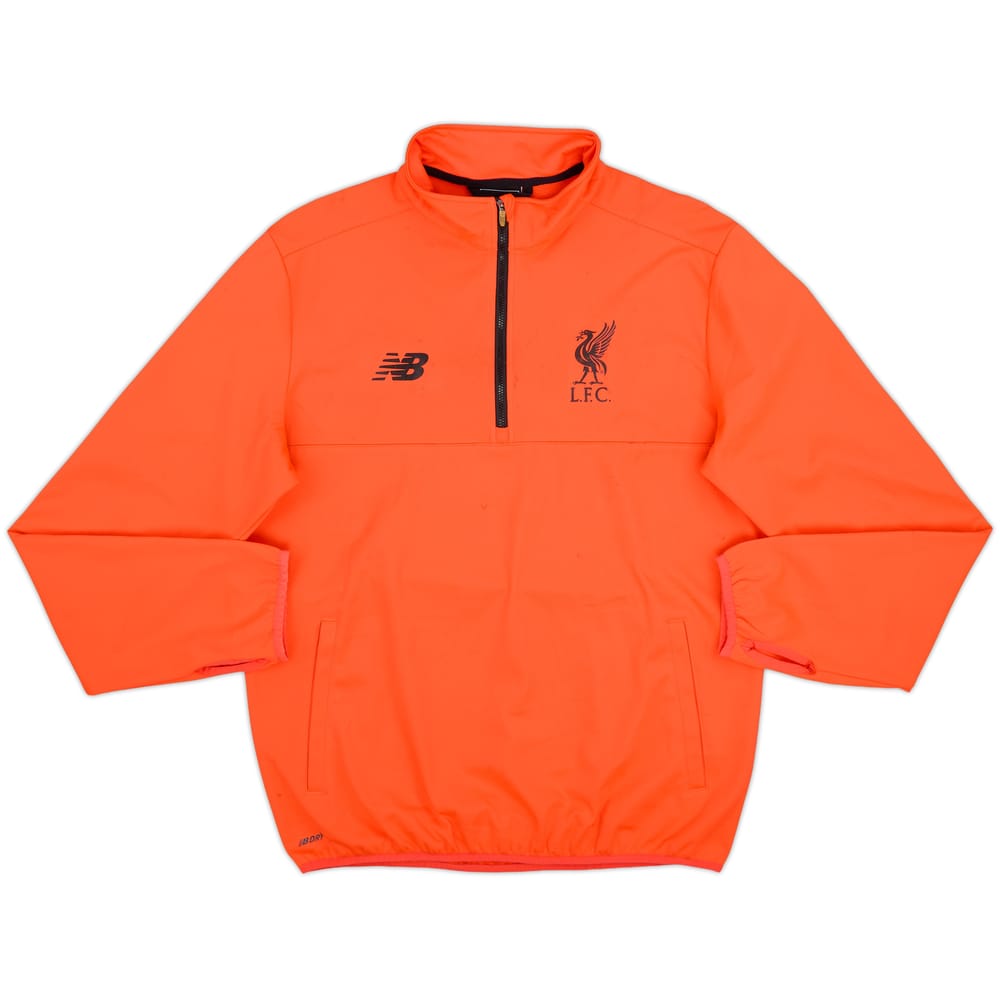 2016-17 Liverpool New Balance 1/4 Zip Drill Top - 6/10 - (M)