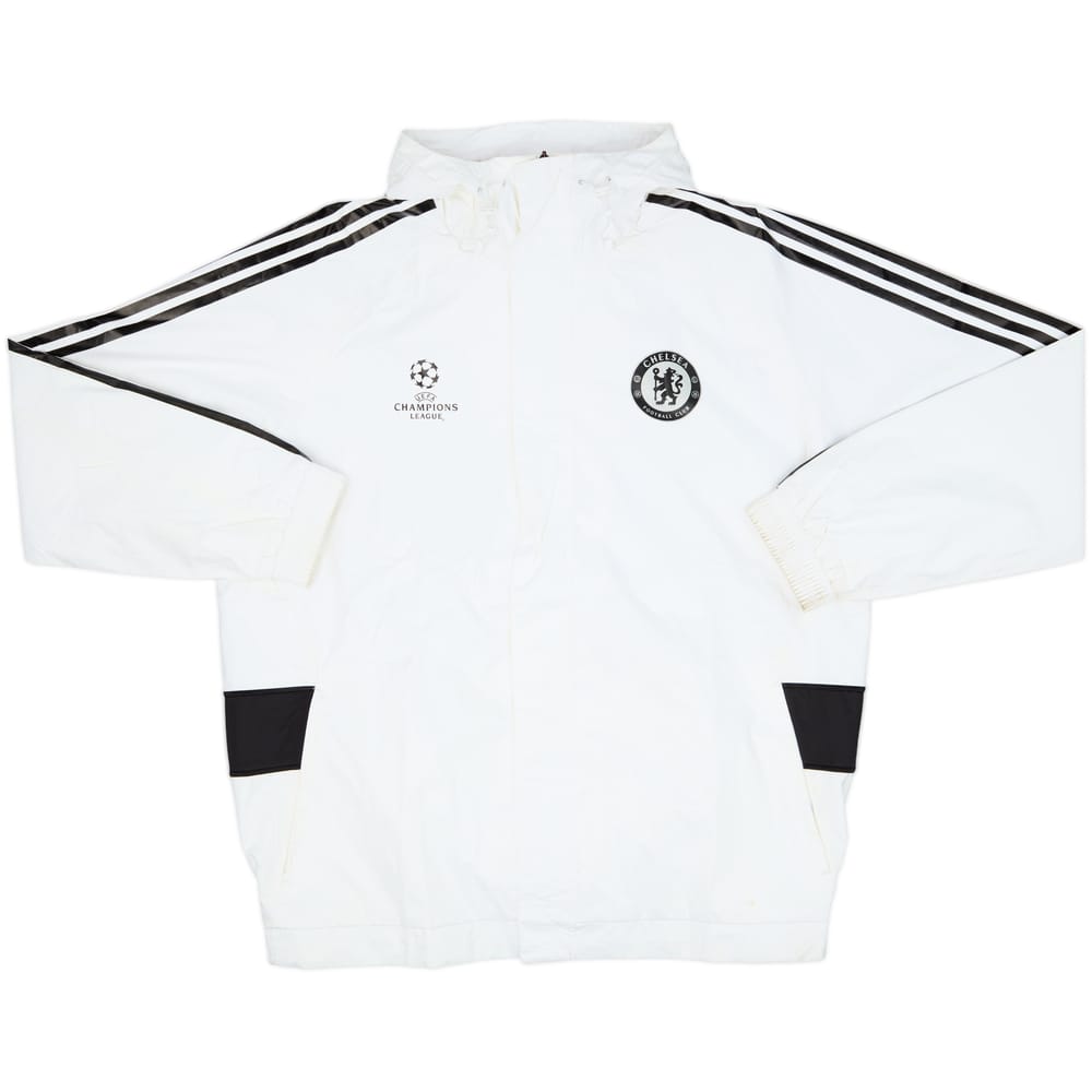 2013-14 Chelsea adidas CL Hooded Rain Jacket - 8/10 - (XXL)