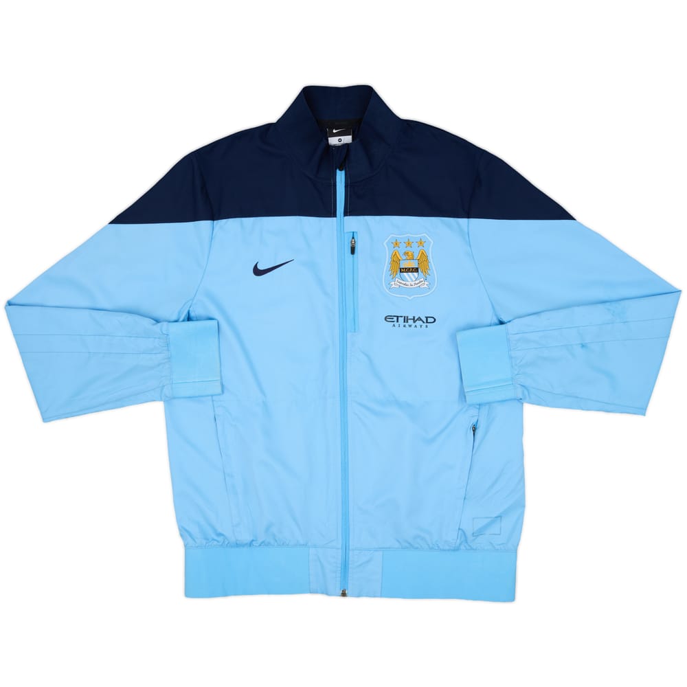 2013-14 Manchester City Nike Track Jacket - 9/10 - (M)